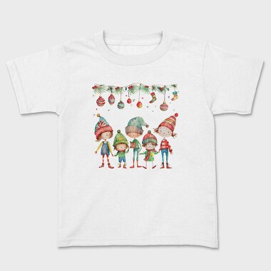 Children Christmas Hats, Tricou Copii