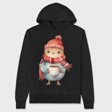 Chilly Bird Cup, Hanorac Oversize Barbati (Unisex)