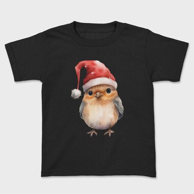 Chilly Bird Santa Hat, Tricou Copii