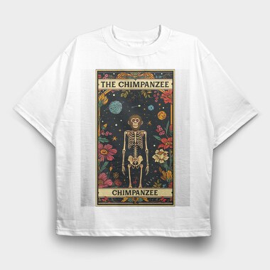 Chimpanpanzanzee, Tricou Oversize Barbati (Unisex)