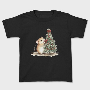 Chocolate Christmas Mice Tree, Tricou Copii