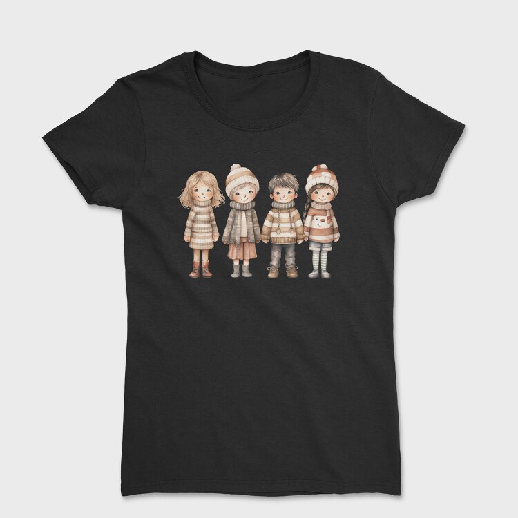 Christmas 21 Kids Winter, Tricou Femei