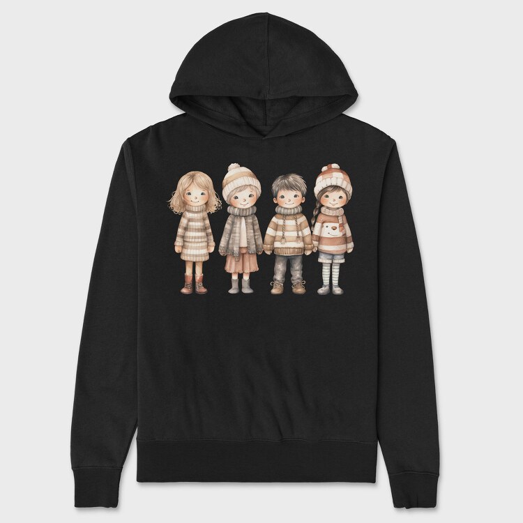 Christmas 21 Kids Winter, Hanorac Oversize Barbati (Unisex)