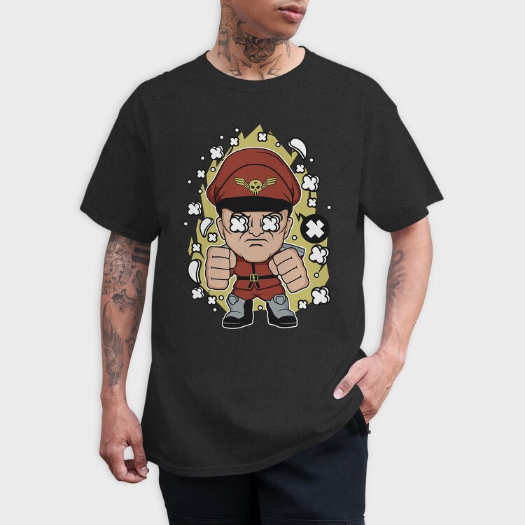 Military Punk Warrior, Tricou Barbati (Unisex)