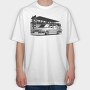 Golf MK2, Tricou Oversize Barbati (Unisex)