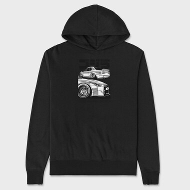 GTR GOJIRA, Hanorac Oversize Barbati (Unisex)