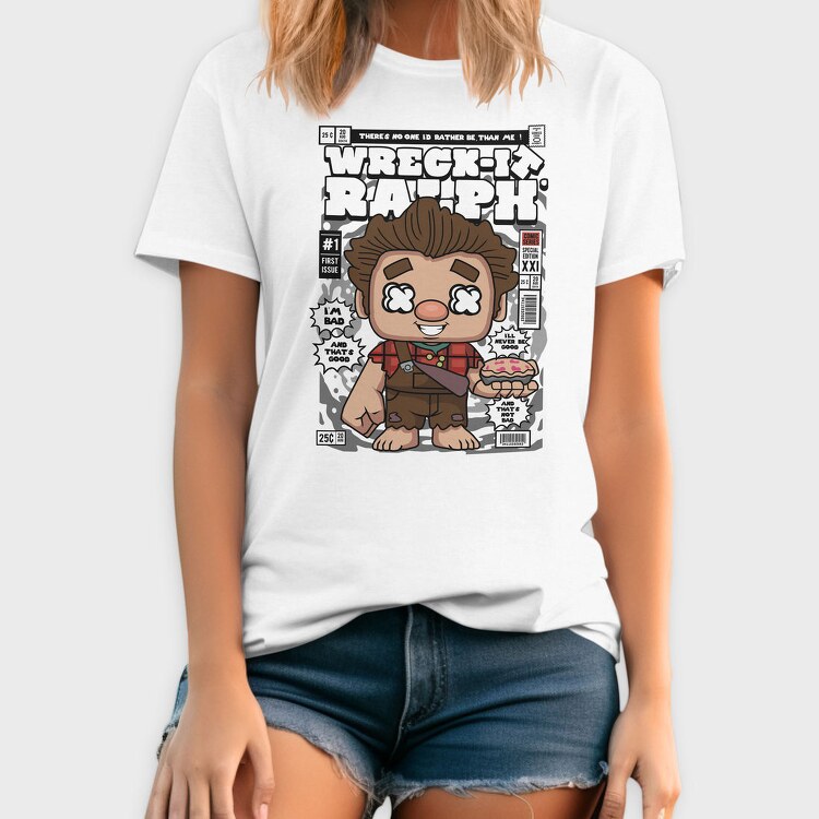 Wreck It Ralph Pie, Tricou Barbati (Unisex)