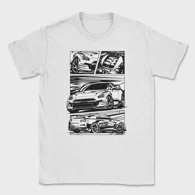 Gtr R35, Tricou Barbati (Unisex)