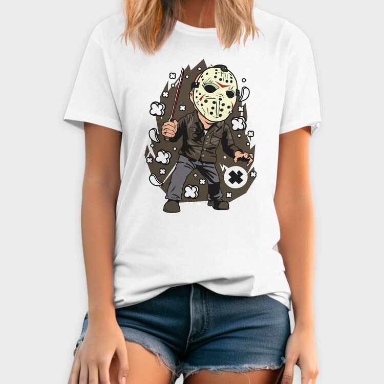 Jason Mask Slasher, Tricou Barbati (Unisex)
