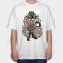 Fearful Freddys Nightmare, Tricou Oversize Barbati (Unisex)
