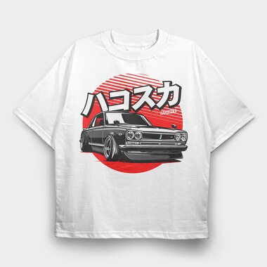 HAKOSUKA, Tricou Oversize Barbati (Unisex)