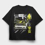Kanjo, Tricou Oversize Barbati (Unisex)