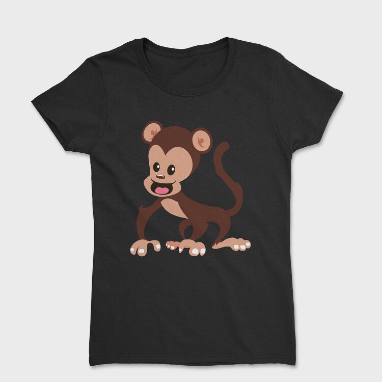 Chibi Monkey Fun, Tricou Femei