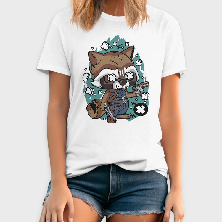 Rocket Raccoon Revolution, Tricou Barbati (Unisex)