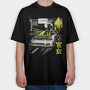 Kanjo, Tricou Oversize Barbati (Unisex)