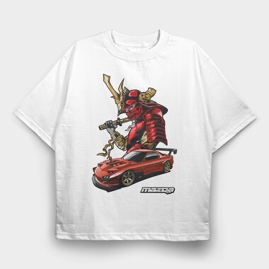 Mazda RX7, Tricou Oversize Barbati (Unisex)