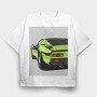 Miura, Tricou Oversize Barbati (Unisex)