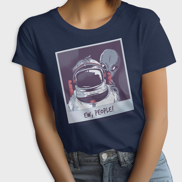 Astronaut Alien, Tricou Femei