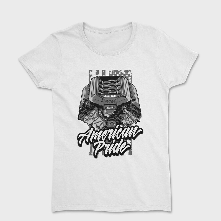 MUSTANG COYOTE ENGINE, Tricou Femei