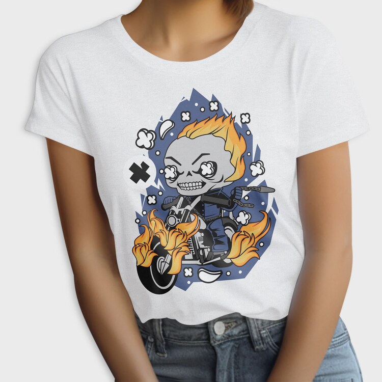 Flame Rider Skull, Tricou Femei