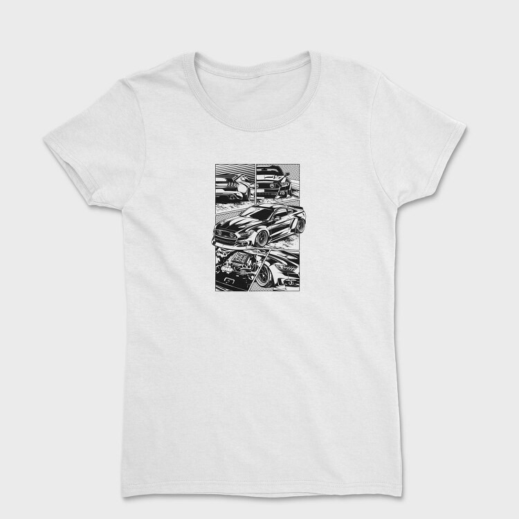 PANEL MUSTANG, Tricou Femei