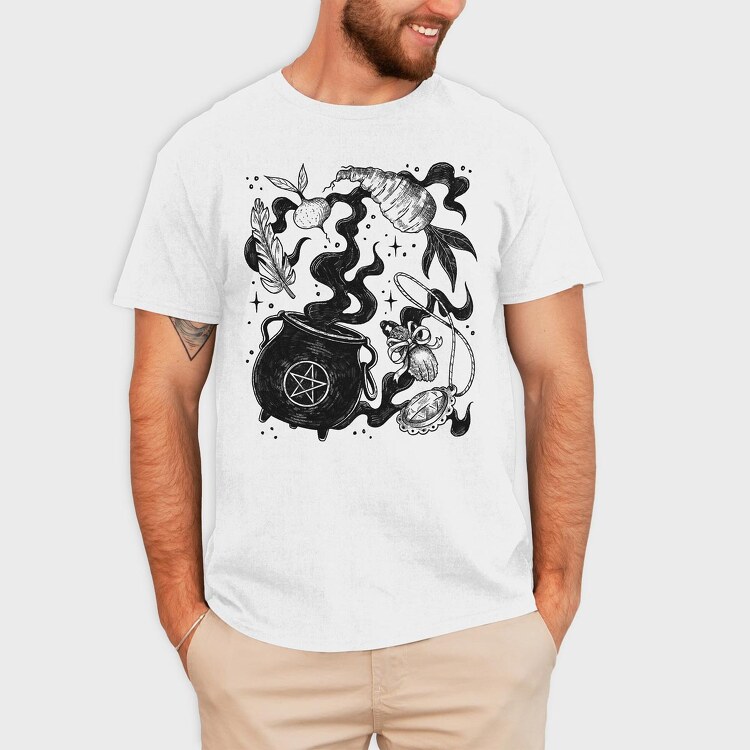 Witch 11, Tricou Barbati (Unisex)