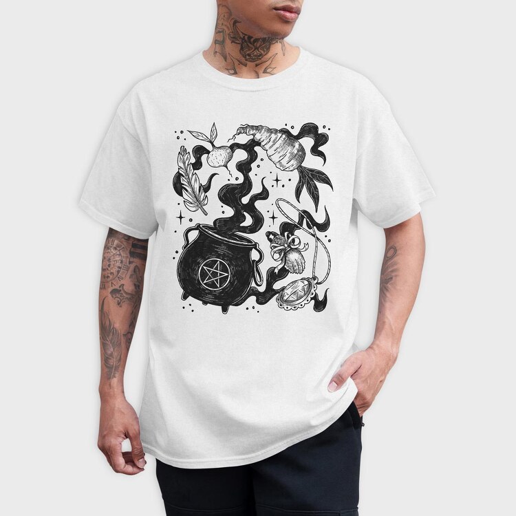 Witch 11, Tricou Barbati (Unisex)