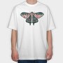 Celestial Moth Art, Tricou Oversize Barbati (Unisex)