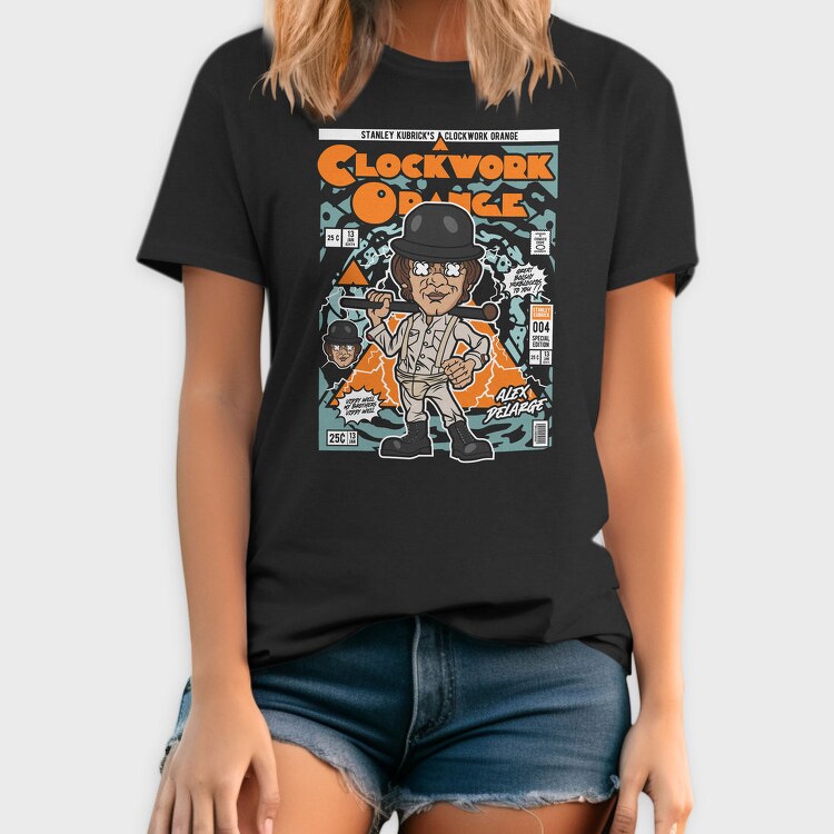 Clockwork Orange Revolution, Tricou Barbati (Unisex)