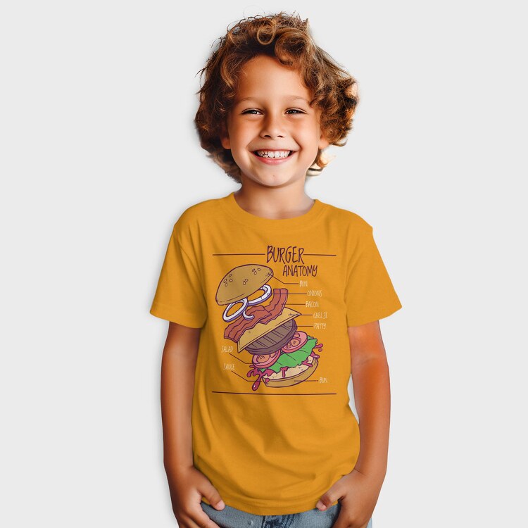 Burger Anatomy, Tricou Copii