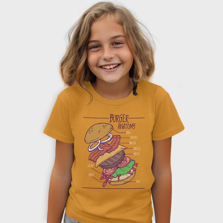 Burger Anatomy, Tricou Copii