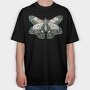 Celestial Moth Clipart, Tricou Oversize Barbati (Unisex)