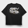 RWB APPLE V2, Tricou Oversize Barbati (Unisex)