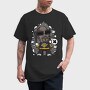 Cool Monkey Smoke, Tricou Barbati (Unisex)