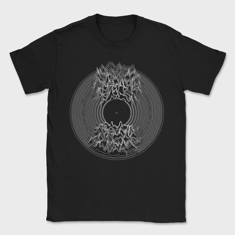 Vinyl Waves, Tricou Barbati (Unisex)