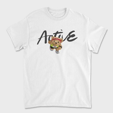 Active Runner Bear, Tricou Barbati (Unisex)
