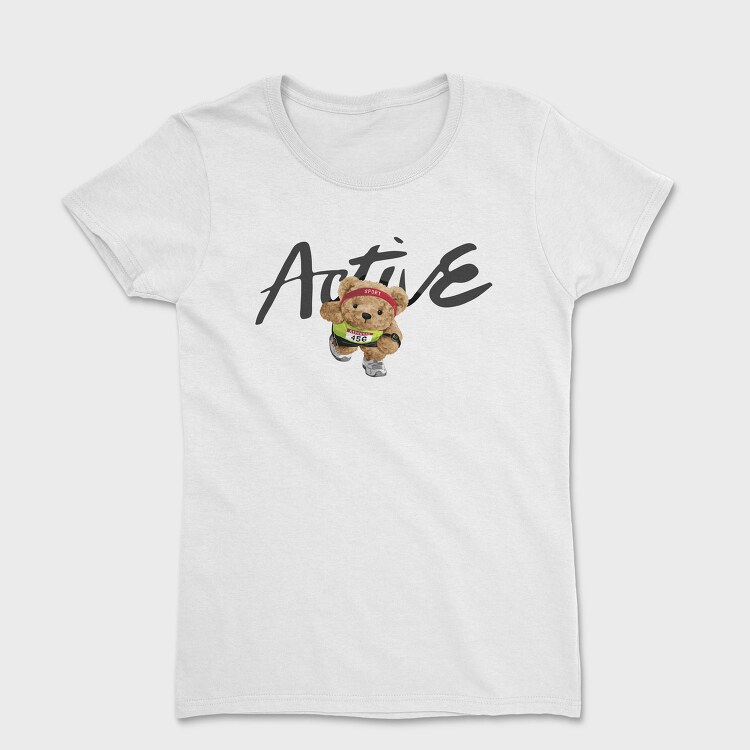 Active Runner Bear, Tricou Femei
