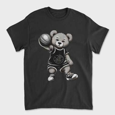 Basketball Bear, Tricou Barbati (Unisex)