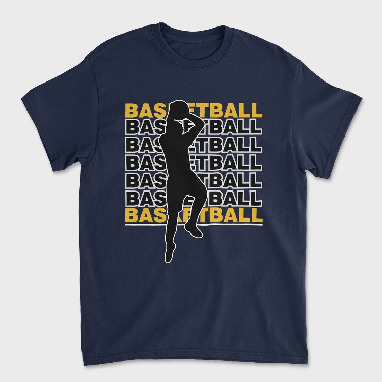 Basketball Slam Dunk, Tricou Barbati (Unisex)