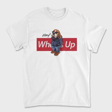 Beagle Hey Whos Up, Tricou Barbati (Unisex)