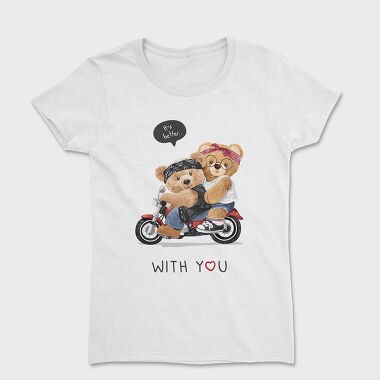 Biker Bears Better, Tricou Femei