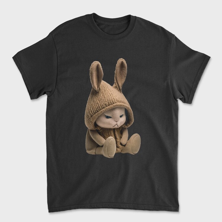 Bunny In Hood, Tricou Barbati (Unisex)