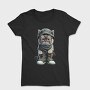 Cat Aviator Chic, Tricou Femei