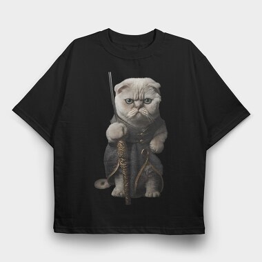Cat Lord, Tricou Oversize Barbati (Unisex)