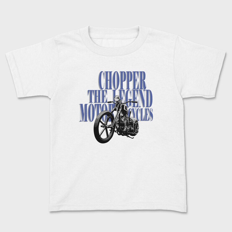 Chopper Legend Motorcycle, Tricou Copii