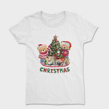 Christmas Teddy Bear 1, Tricou Femei