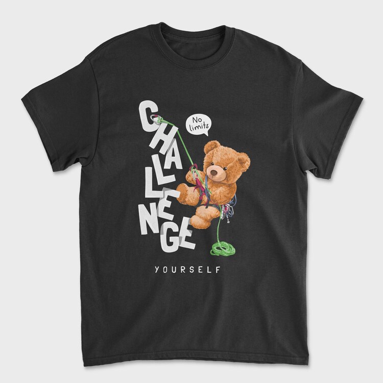 Climb No Limits, Tricou Barbati (Unisex)