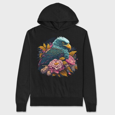 Eagle Bloom, Hanorac Oversize Barbati (Unisex)