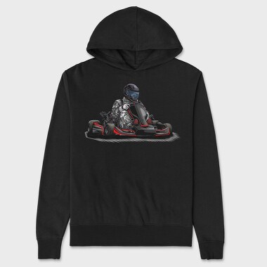 Go Kart Racer, Hanorac Oversize Barbati (Unisex)
