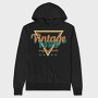 Vintage Triangle, Hanorac Oversize Barbati (Unisex)